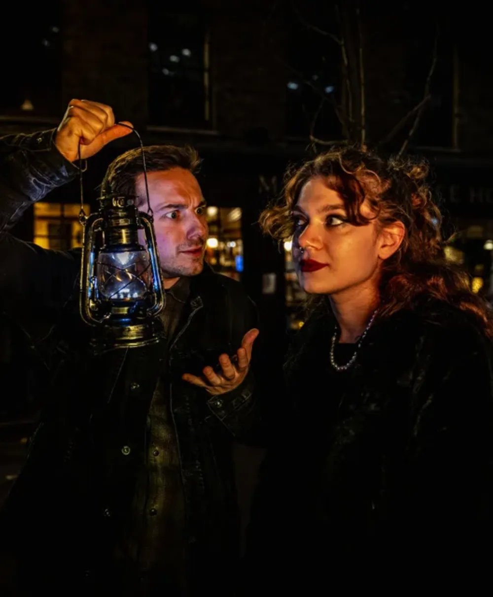 Friends enjoying drinks together